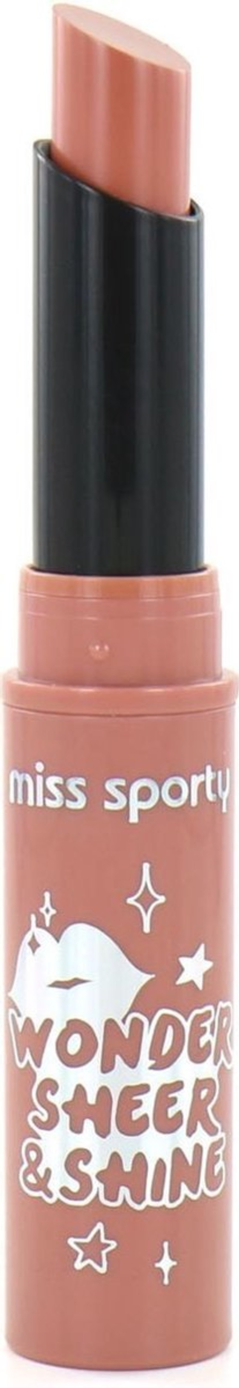 Miss Sporty Wonder Sheer Shine Lipstick 100 Nearly Nude Miss Sporty We Are Eves