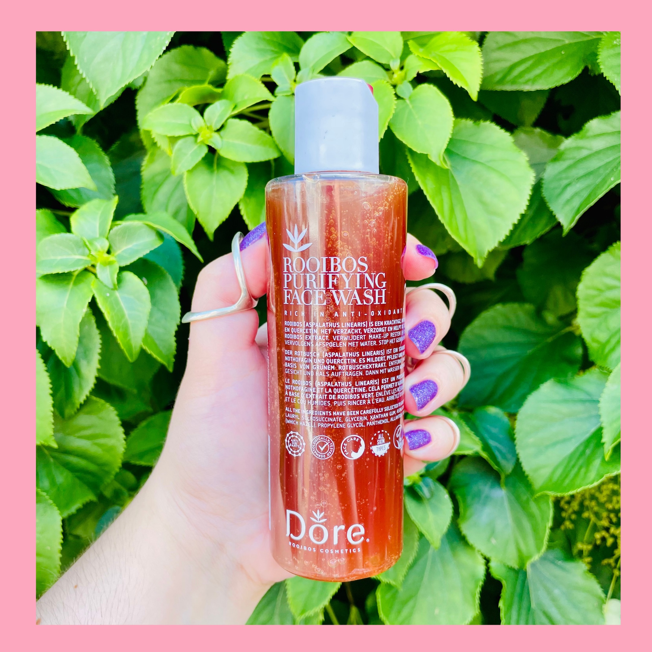 Rooibos Deep Clean Face Wash Dore Rooibos Cosmetics Works well for