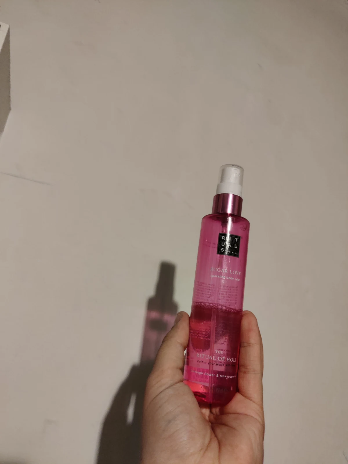 Ritual of Holi Sparkling Body Mist Rituals Nice and sweet! We Are