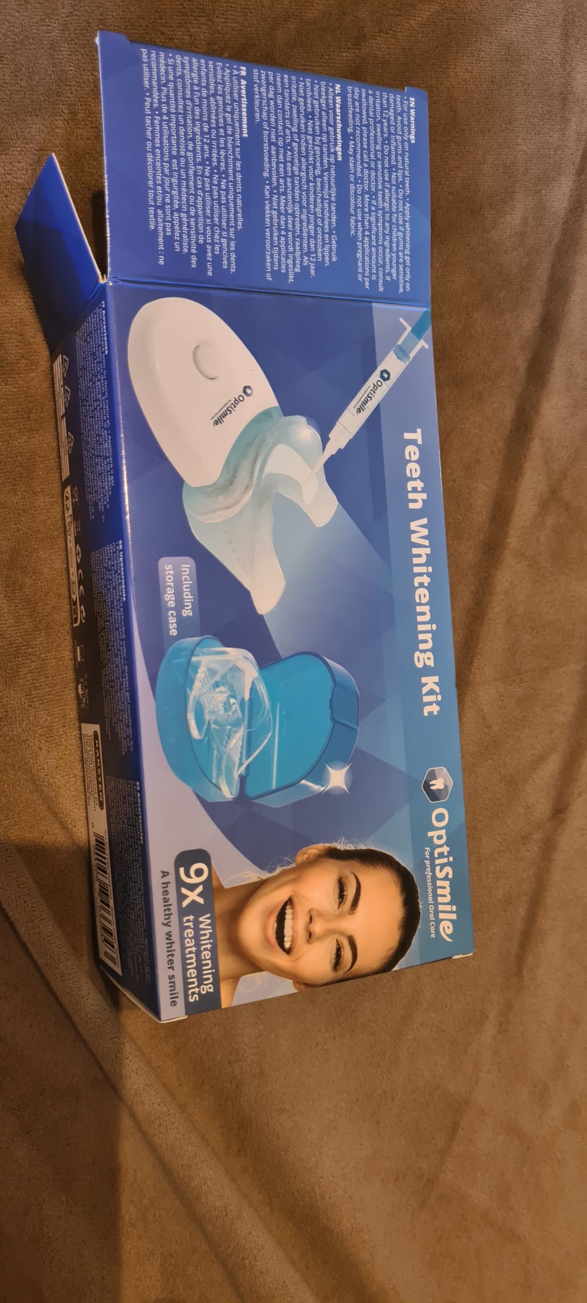 Teeth Whitening Kit Optismile We Are Eves honest cosmetic reviews.