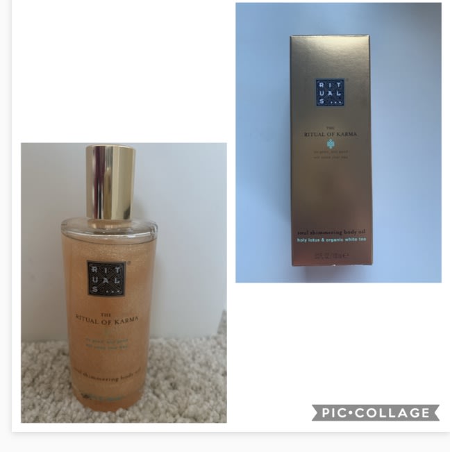 Ritual Of Karma Shimmering Body Oil Rituals Glitter We Are Eves