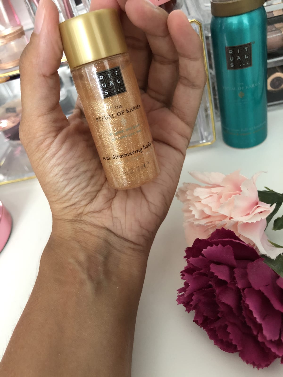 Ritual Of Karma Shimmering Body Oil | Rituals | Glitter - We Are Eves ...