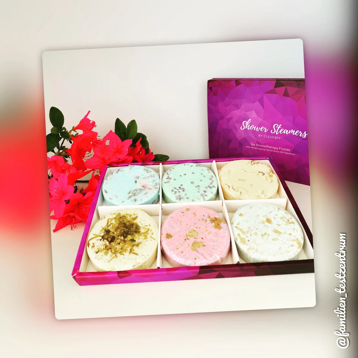 Shower Steamers Shower Bombs Cleverfy Enchanting flavors We Are Eves honest cosmetic reviews.