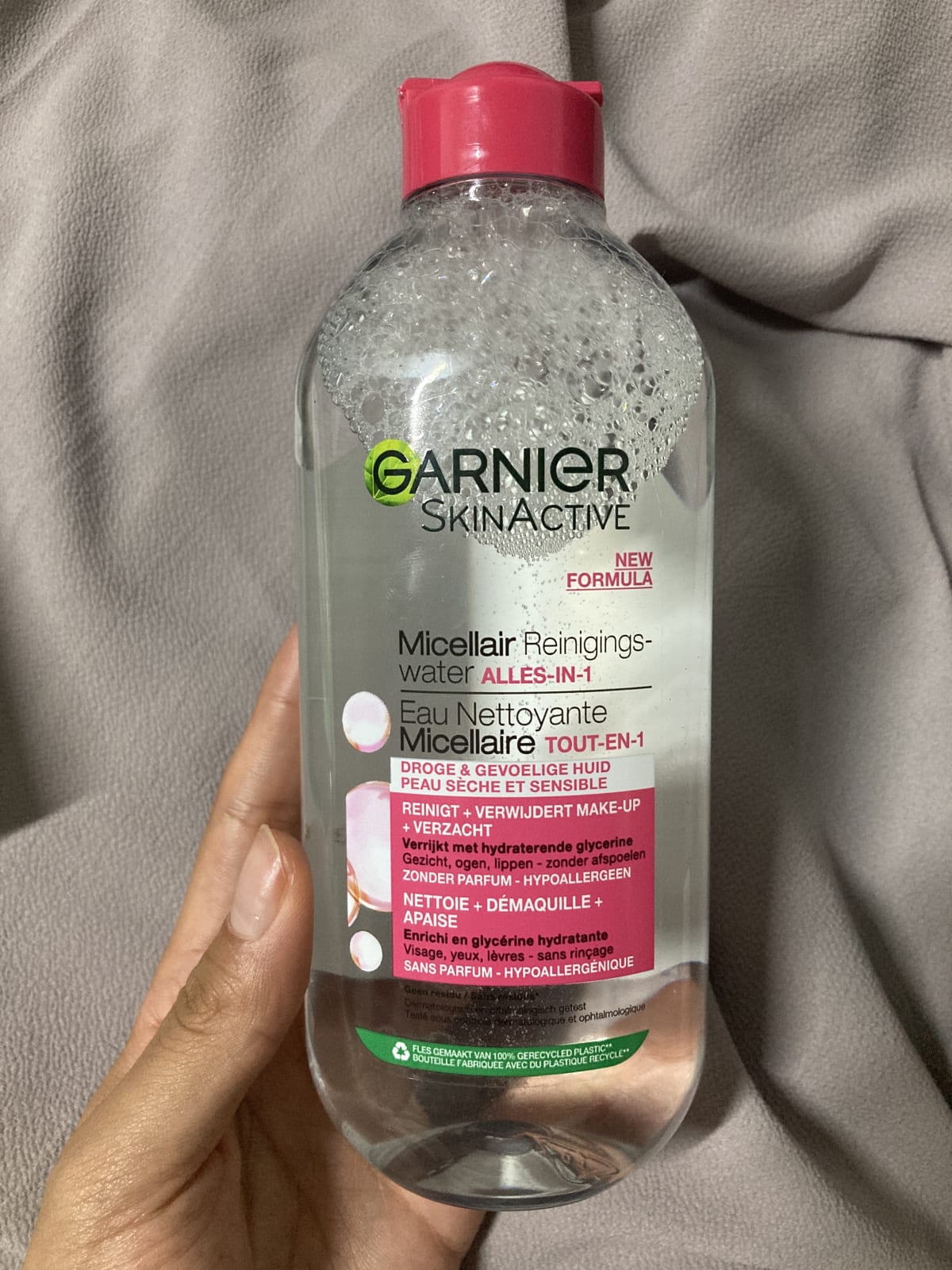 Garnier SkinActive Micellair Reinigingswater - Gevoelige Huid - 400 ml - review image