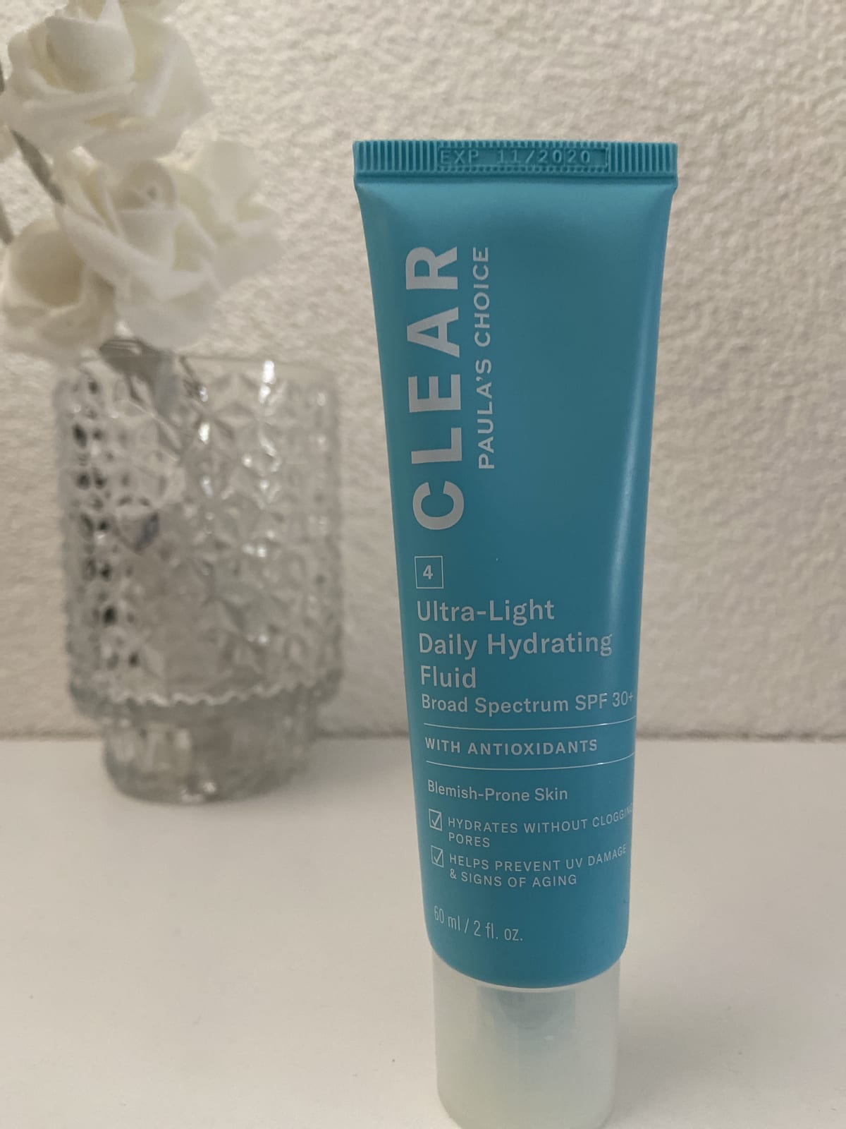 Clear UltraLight Daily Hydrating Fluid SPF 30 Trial Size Paula's Choice My Goto! ☀ We
