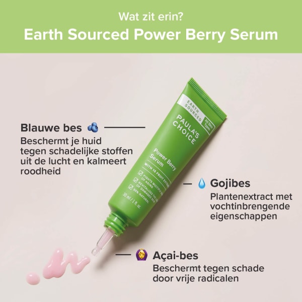 Earth Sourced Power Berry Serum Full Size Paula 39 S Choice What 39 S In It We Are Eves Honest Cosmetic Reviews