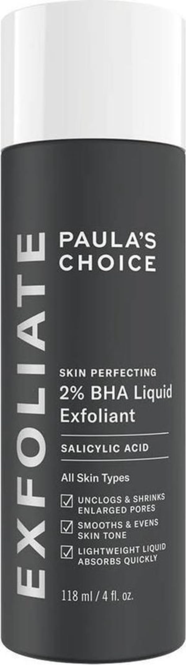 Skin Perfecting BHA Liquid Exfoliant Travel Size Paula's Choice Werkt
