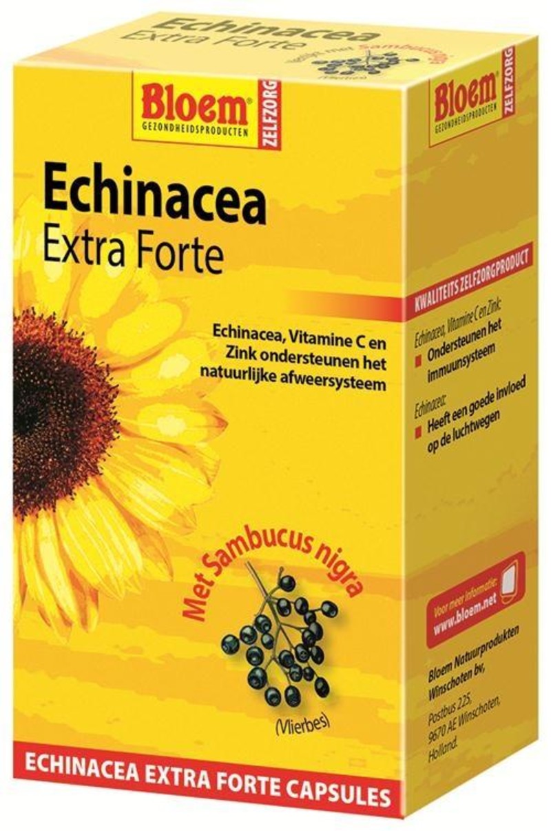 Technologie Aanpassing overhemd Echinacea Extra Forte capsules | Bloem Natuurproducten - We Are Eves:  eerlijke cosmetica reviews.