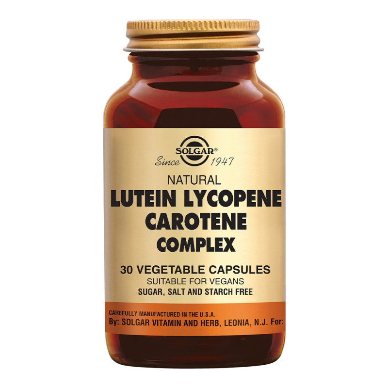Lutein Lycopene Carotene Complex Solgar Vitamins We Are Eves