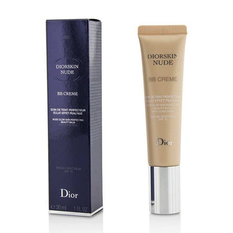 Diorskin Nude BB Creme Nude Glow Skin Perfecting Beauty Balm SPF 10 002 Fair Makeup Dior We Are Eves honest cosmetic reviews
