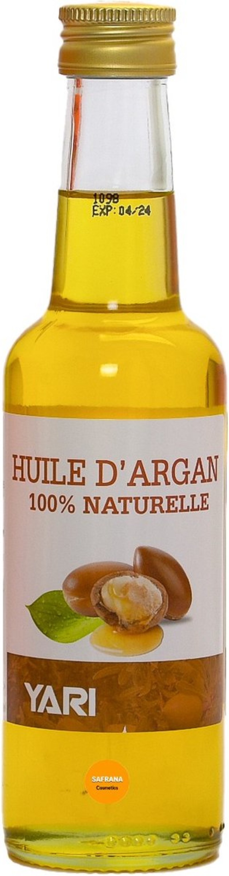 yari huile d'argan 100% naturelle 250 mL