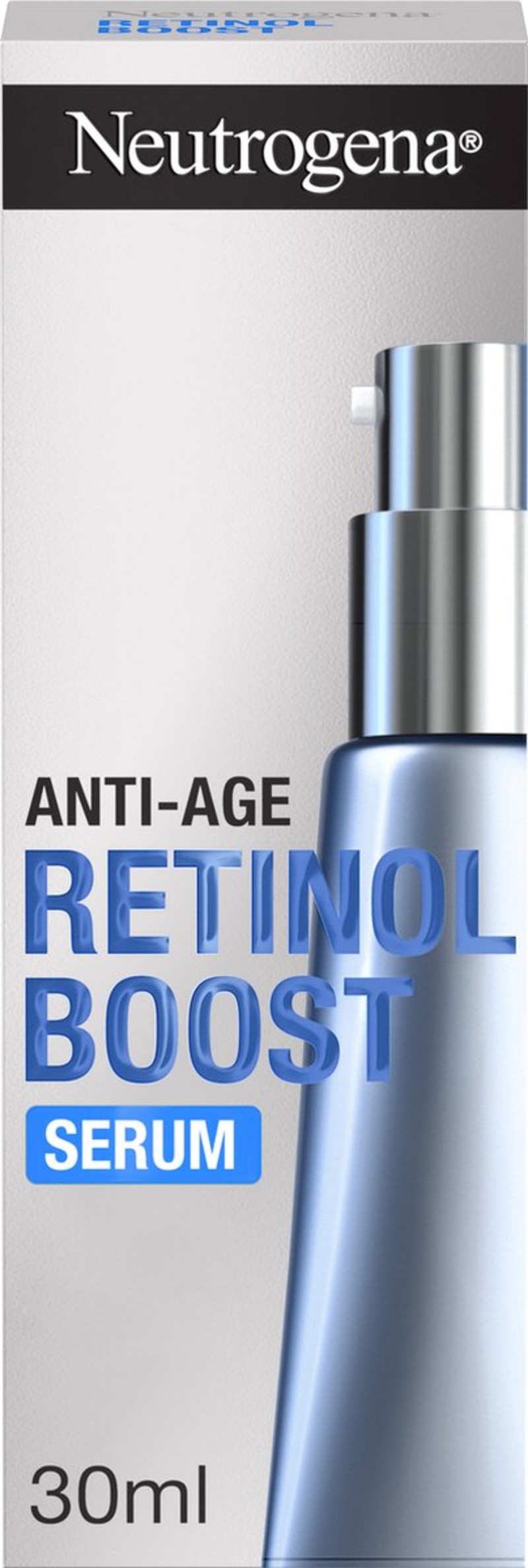  Retinol Boost Serum (30 ml), anti-veroudering gezichtsserum met Retinol, mirtebladextract en hyaluronzuur, gezichtsverzorgingsserum voor een jongere en gezond ogende huid