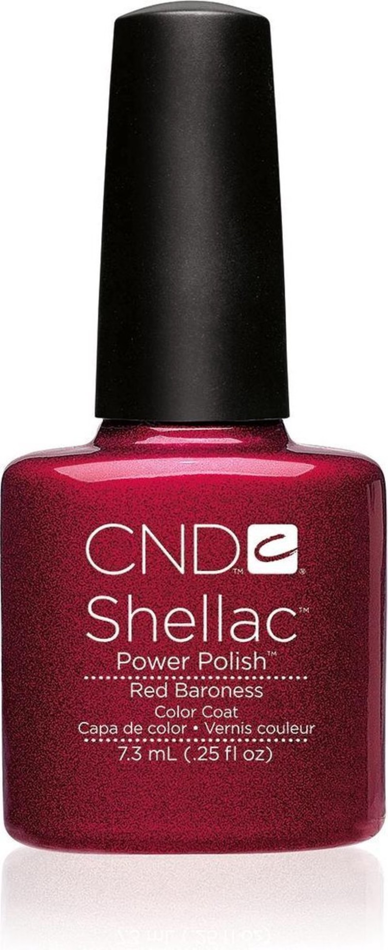CND Shellac color coat Red Baroness color Cnd CND shellac color