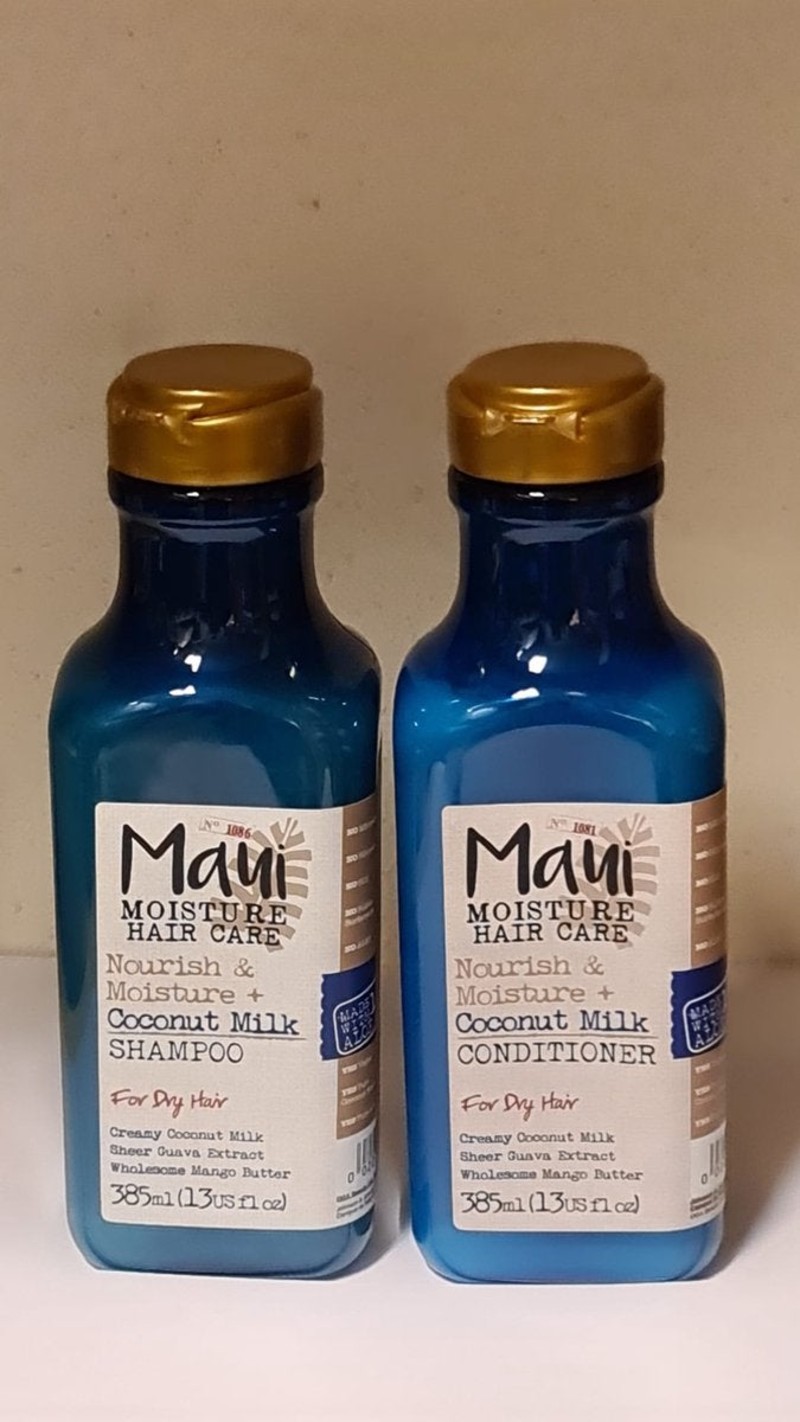 Maui Moisture Hair Care & Nourish & moisture Coconut milk- Set van 2!  shampoo/conditioner., Maui hair care