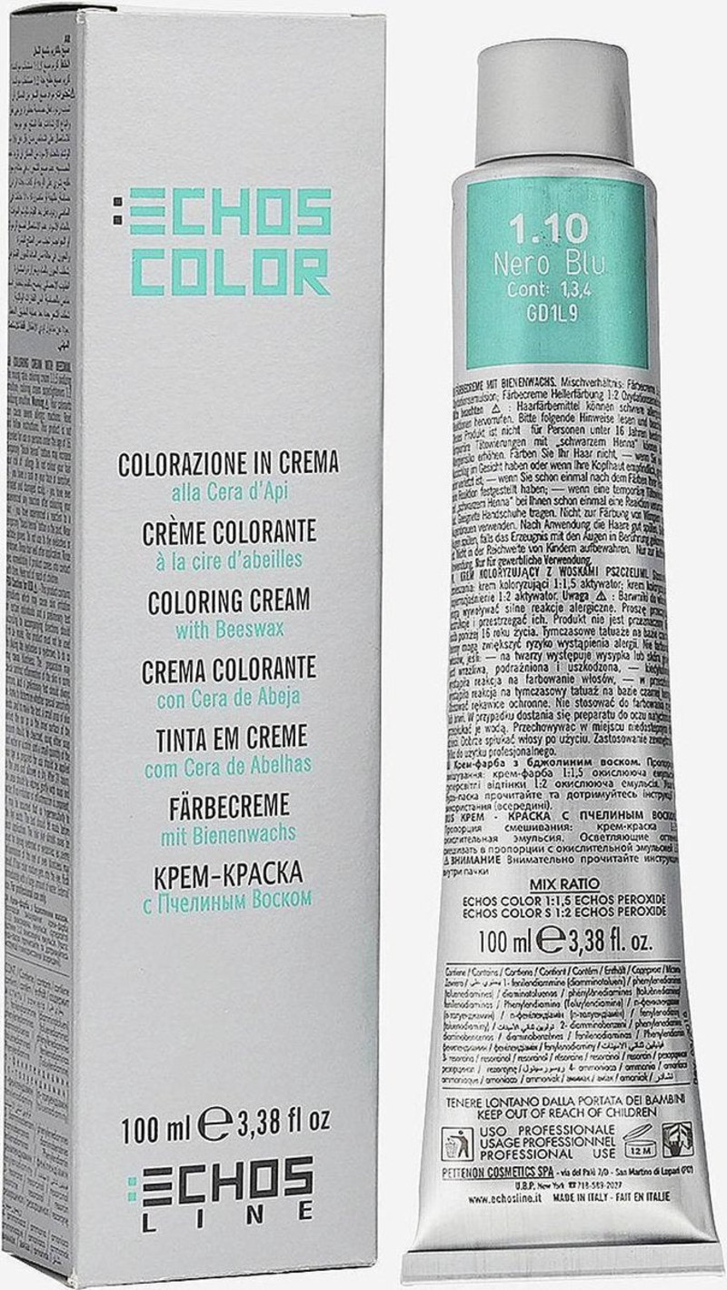 ECHOSLINE 4.62 haarverf 100ml | ECHOSLINE | - We Are Eves: honest ...