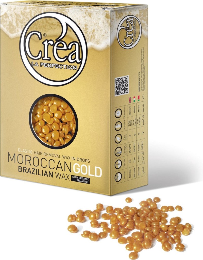 Crea Elastic Brazilian Wax Moroccan Gold Wax ontharen Ontharingswax
