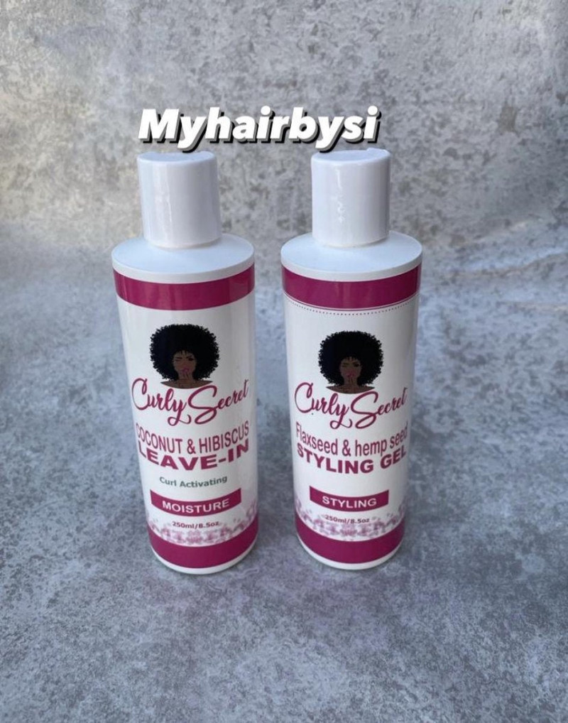 Curly Secret geschenkset van Moisture en Proteïne