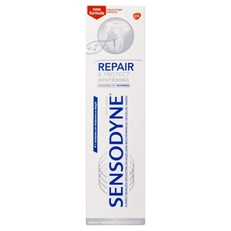 Sensodyne Repair &amp; Protect Gentle Whitening 75ml | Sensodyne Fine for my gums, fresh taste - We Are Eves: honest cosmetic reviews.