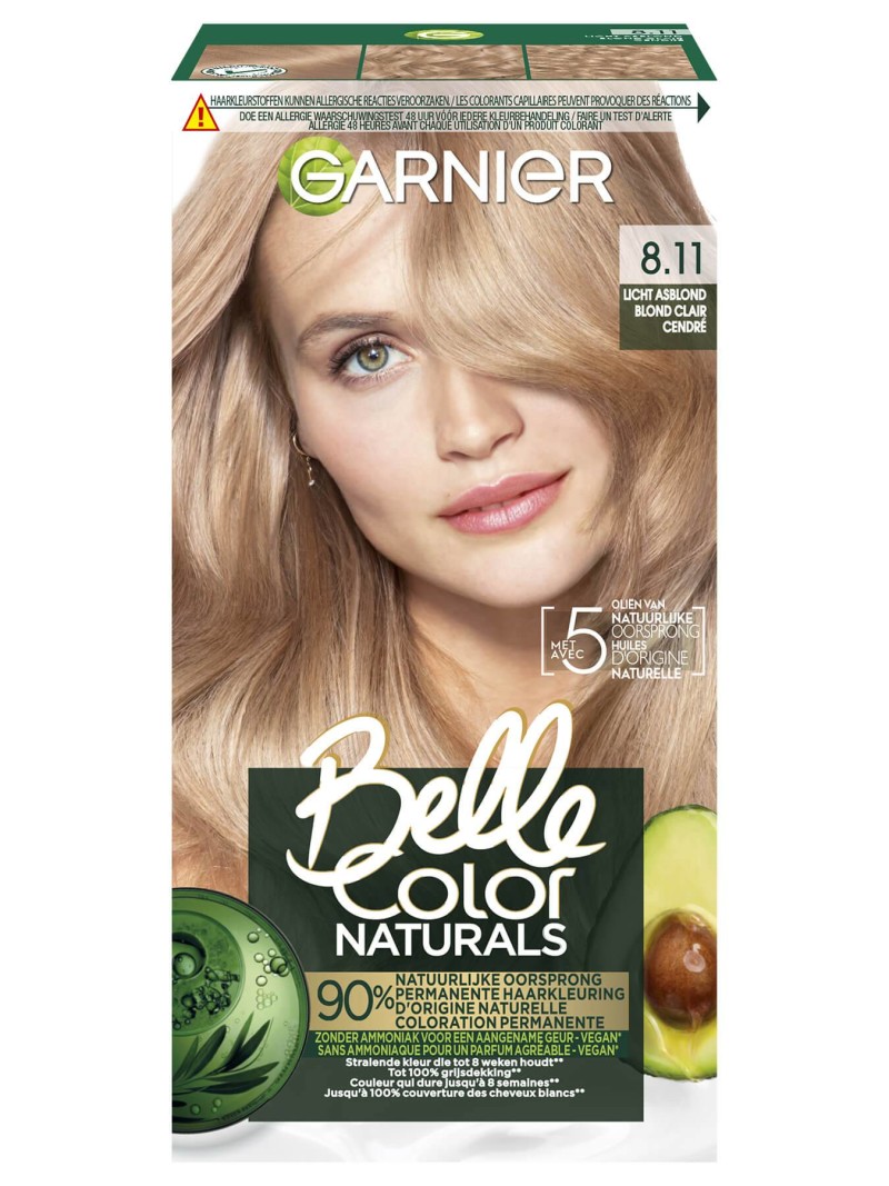Garnier Belle Color Naturals 811 Blond Clair Cendré Garnier Miscope We Are Eves Honest