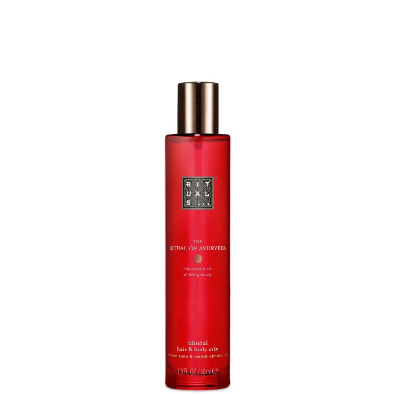 Image of Rituals The Ritual of Ayurveda Sweet Almond & Indian Rose Hair and Body Mist 50ml - Rituals